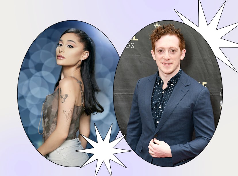 Ariana Grande and Ethan Slater