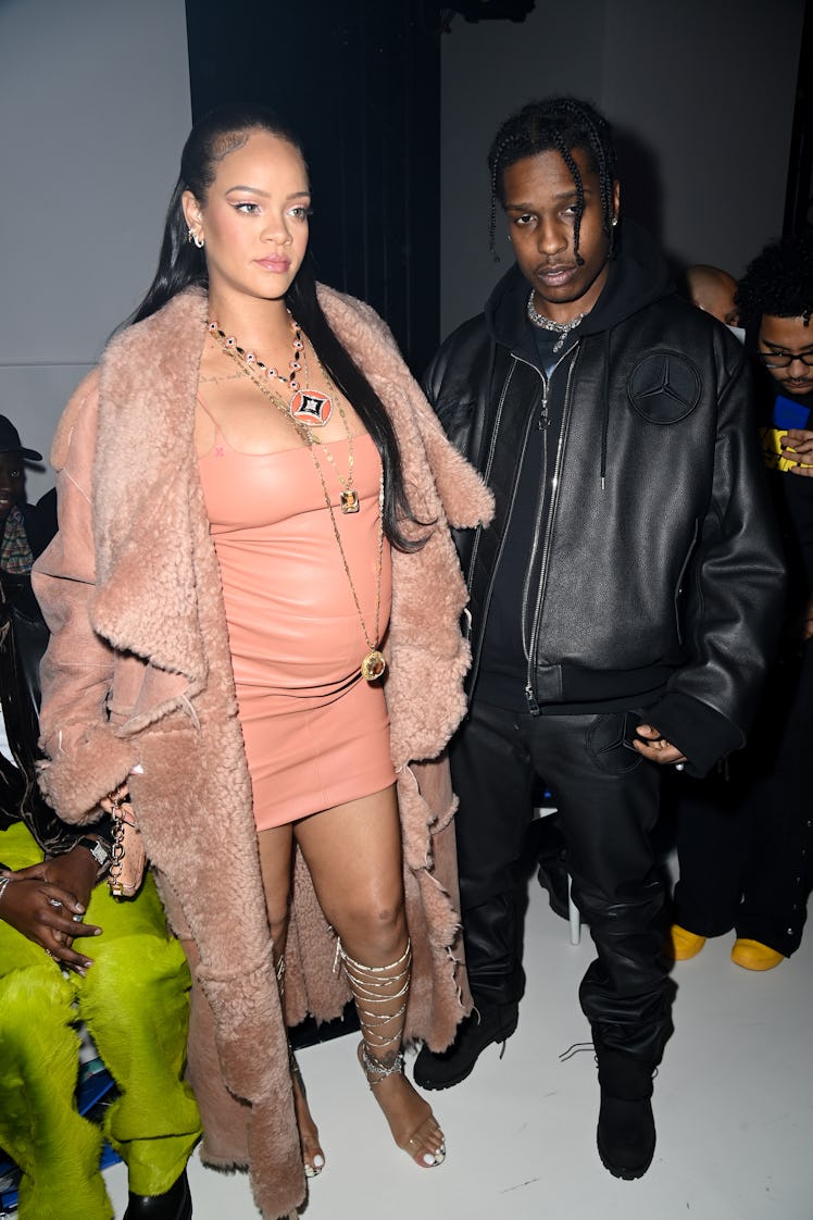 A rumor about A$AP Rocky cheating on Rihanna was shut down by Amina Mauddi.