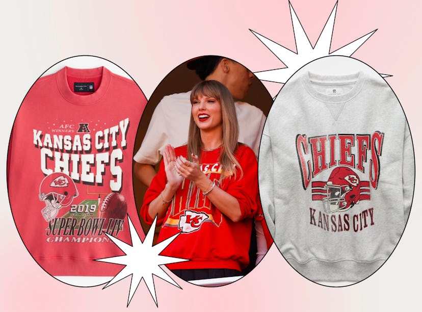 Taylor Swift Chiefs Sweater Dupes