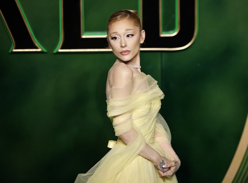Ariana Grande mused that her Glinda voice change for 'Wicked' might be permanent.